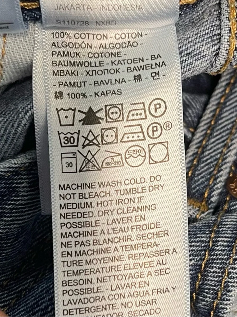 Levis jeans are